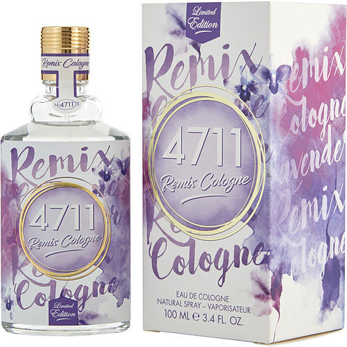 4711 4711 Remix Cologne Eau De Cologne Spray 3.4 Oz (2019 Lavender Limited Edition)