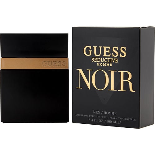 Guess Guess Seductive Homme Noir Edt Spray 3.4 Oz For Men