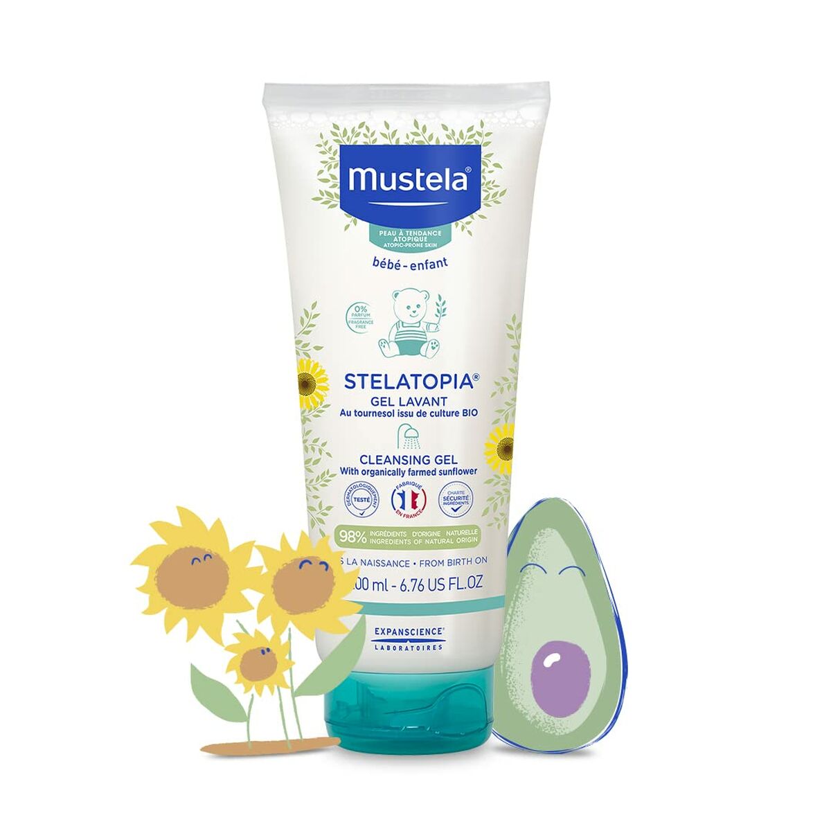 Badegel Stelatopia Mustela LE3637 200 ml