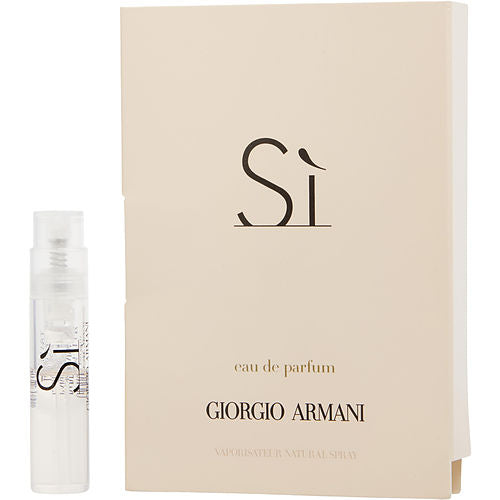 Giorgio Armani Armani Si Eau De Parfum Spray Vial On Card