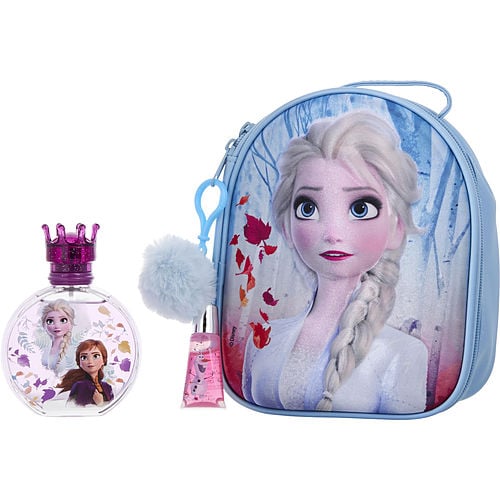 Disney Frozen 2 Disney Edt Spray 3.4 Oz & Lipgloss & Case