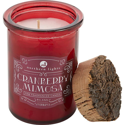 Northern Lights Cranberry Mimosa Scented Spirit Jar Candle - 5 Oz. Burns Approx. 35 Hrs.