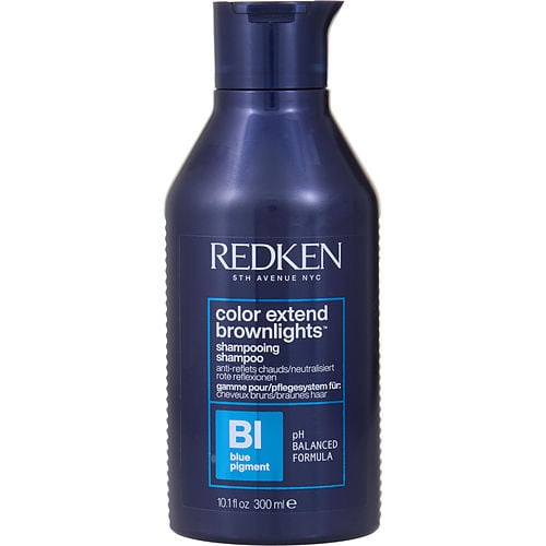 Redkenredkencolor Extend Brownlights Blue Toning Shampoo Sulfate Free 10 Oz