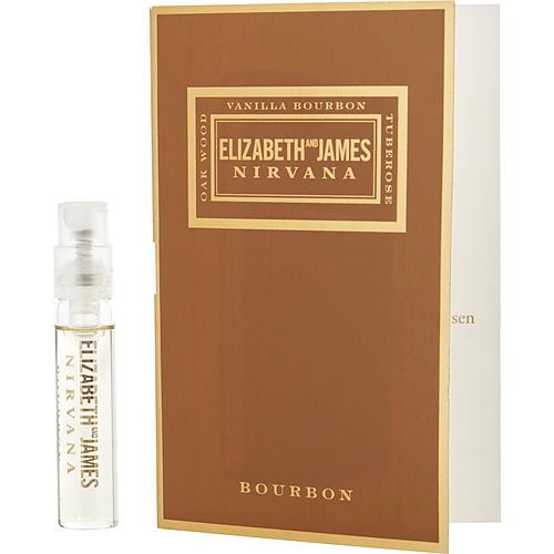 Elizabeth And James Nirvana Bourbon Eau De Parfum Spray Vial On Card
