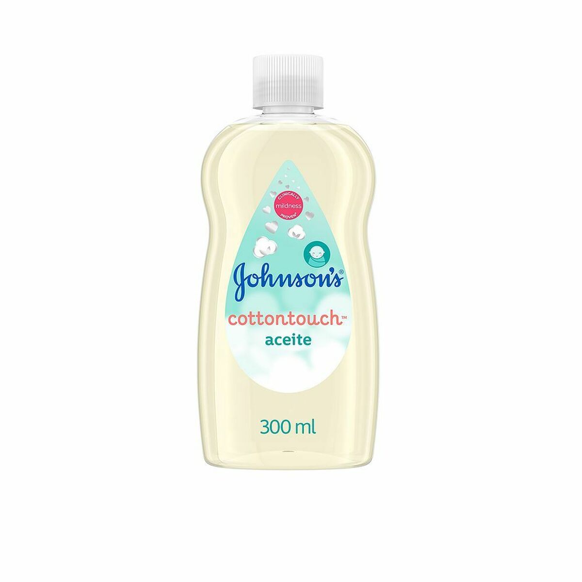 Moisturising Body Oil for Babies Johnson's 9460900 Cotton Baby 300 ml