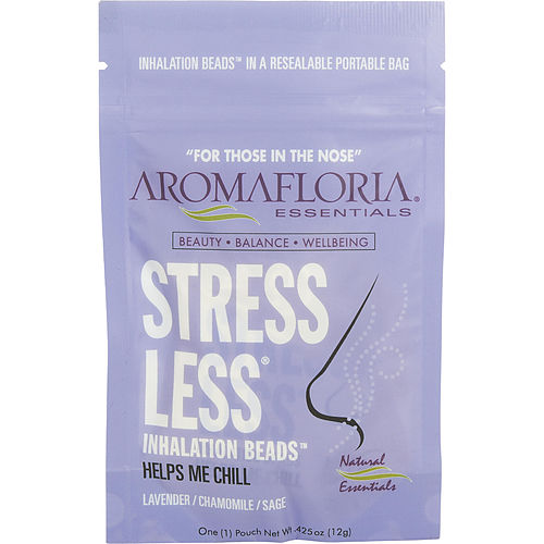 Aromafloria Stress Less Inhalation Beads 0.42 Oz Blend Of Lavender, Chamomile, And Sage