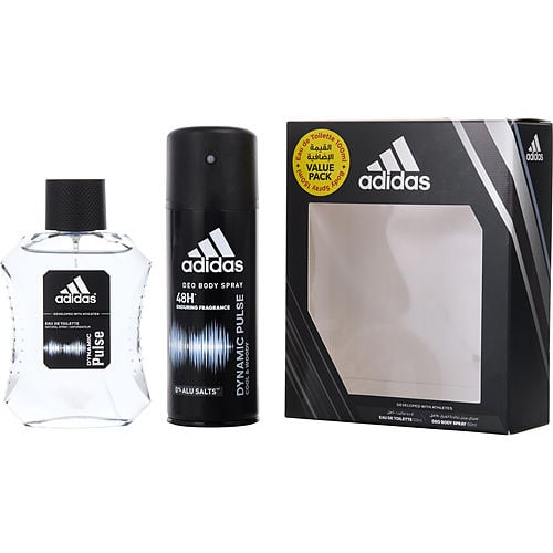 Adidas Adidas Dynamic Pulse Edt Spray 3.4 Oz & Deodorant Spray 5 Oz