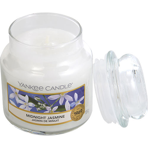 Yankee Candleyankee Candlemidnight Jasmine Scented Small Jar 3.6 Oz