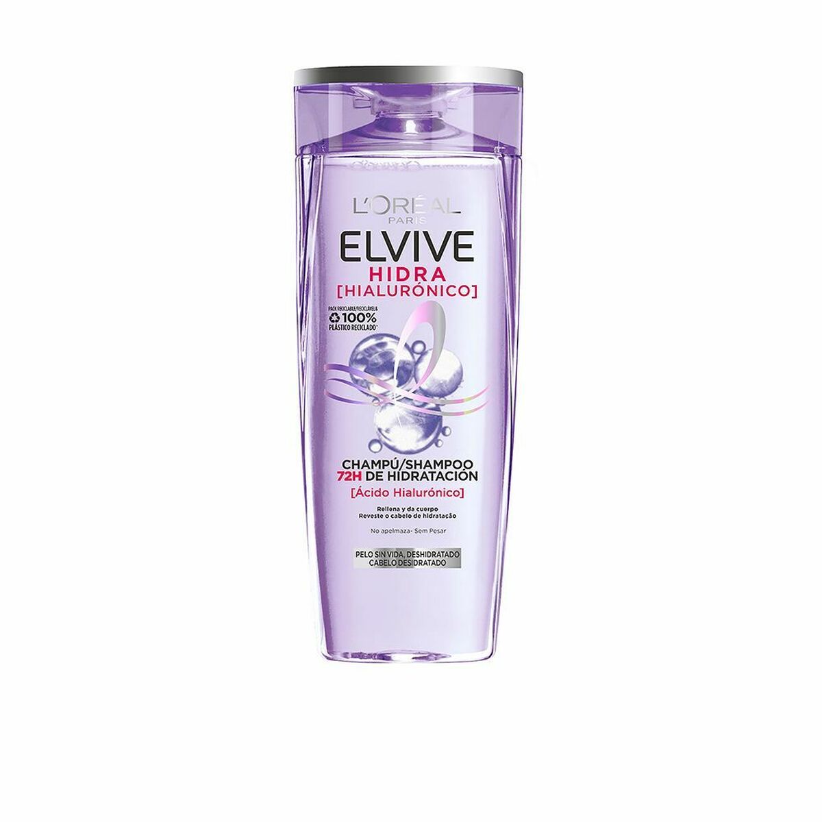 Moisturizing Shampoo L'Oreal Make Up Elvive Hidra Hyaluronic Acid (370 ml)