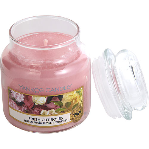 Yankee Candleyankee Candlefresh Cut Roses Scented Small Jar 3.6 Oz