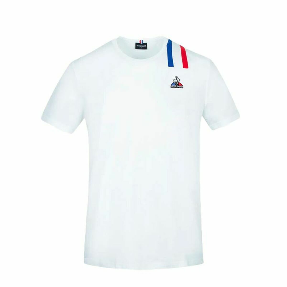 Unisex Short Sleeve T-Shirt Le coq sportif White