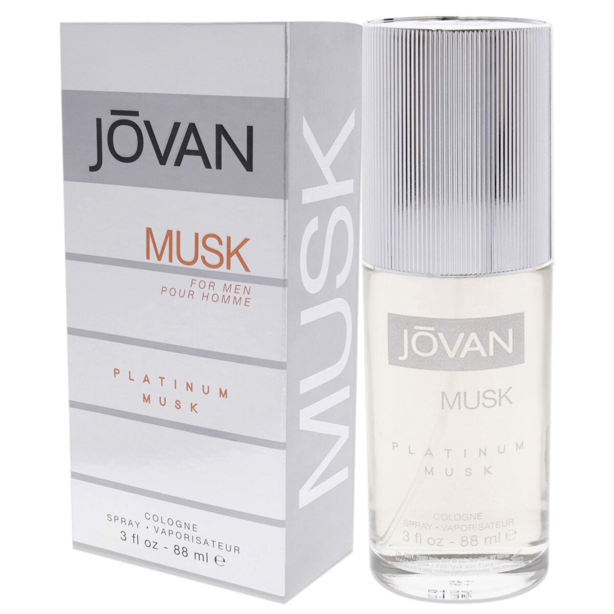 Women's Perfume Jovan Musk for Men Platinum Musk EDC 88 ml