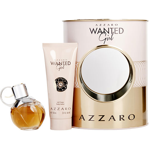 Azzaro Azzaro Wanted Girl Eau De Parfum Spray 1.6 Oz & Body Loton 3.3 Oz For Women