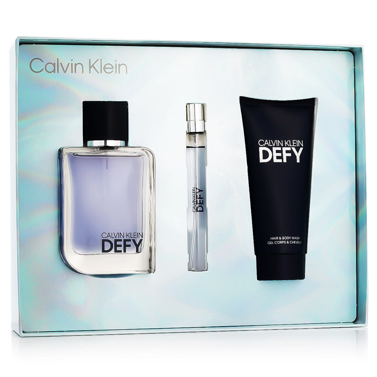 Men's Perfume Set Calvin Klein Defy 3 Pieces