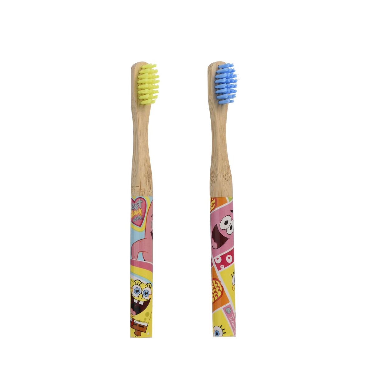 Toothbrush for Kids Take Care SpongeBob SquarePants 2 Pieces