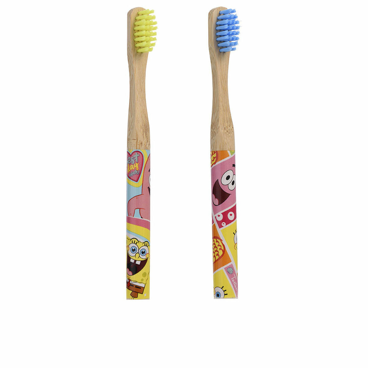 Toothbrush for Kids Take Care SpongeBob SquarePants 2 Pieces