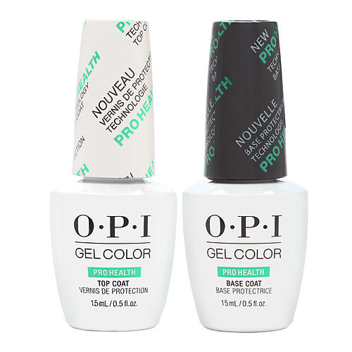 Opi Opi Gel Color Pro Health Top & Base Coat Duo