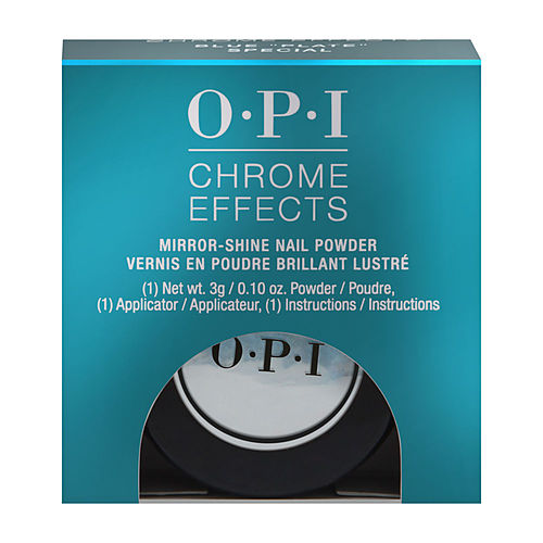 Opiopichrome Effects Mirror Shine Nail Powder - Blue Plate Special --2.8G/0.1Oz