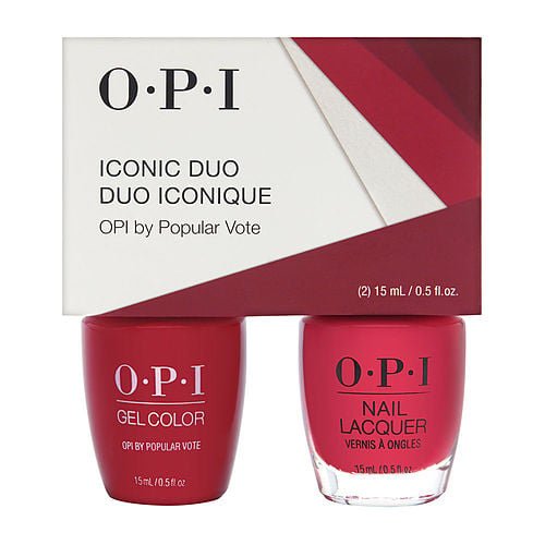 Opiopigel Color Soak-Off Gel Lacquer + Nail Lacquer - Opi By Popular Vote --2Pcs