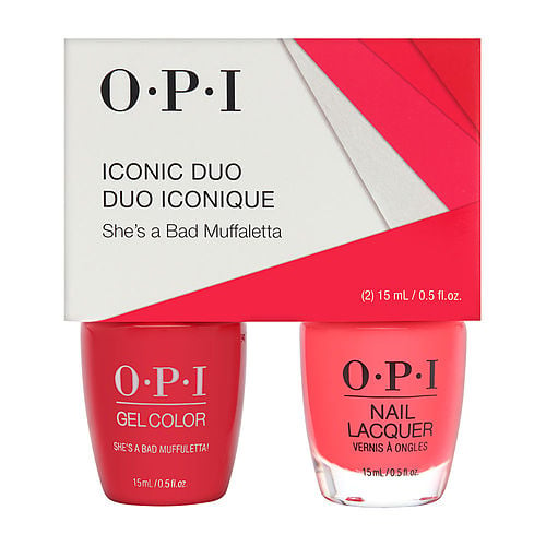 Opiopigel Color Soak-Off Gel Lacquer + Nail Lacquer - She'S A Bad Muffaletta --2Pcs