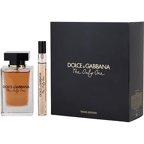 Dolce & Gabbana The Only One Eau De Parfum Spray 3.3 Oz & Eau De Parfum Spray 0.33 Oz (Travel Set)