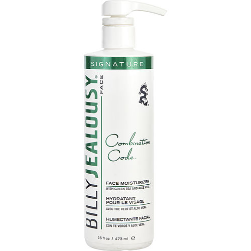 Billy Jealousybilly Jealousycombination Code Face Moisturizer With Green Tea And Aloe Vera --473Ml/16Oz