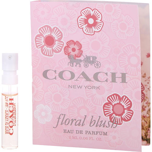 Coachcoach Floral Blusheau De Parfum Vial On Card