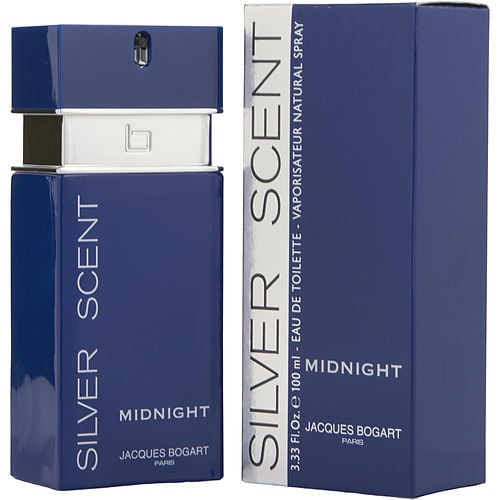 Jacques Bogart Silver Scent Midnight Edt Spray 3.4 Oz