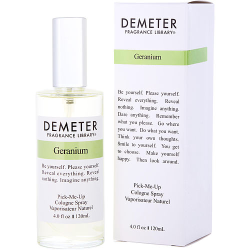 Demeter Demeter Geranium Cologne Spray 4 Oz For Unisex