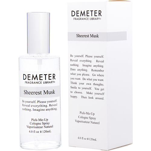 Demeterdemeter Sheerest Muskcologne Spray 4 Oz