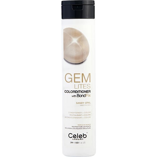 Celeb Luxury Celeb Luxury Gem Lites Colorditioner With Bondfix Sandy Opal 8.25 Oz For Unisex