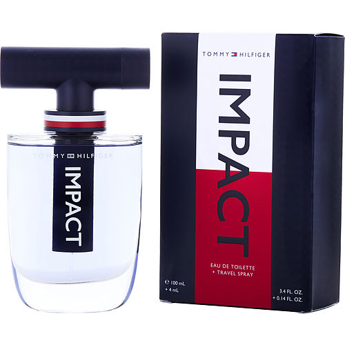 Tommy Hilfigertommy Hilfiger Impactedt Spray 3.4 Oz & Edt Travel Spray 0.14 Oz Mini