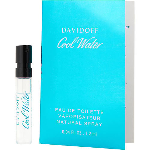 Davidoff Cool Water Edt Spray 0.04 Oz Vial On Card For Men