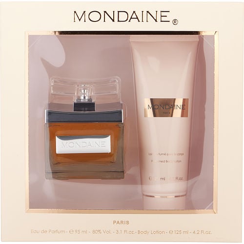 Yves De Sistelle Mondaine Eau De Parfum Spray 3.1 Oz & Body Lotion 4.2 Oz