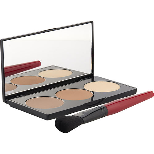 Smashboxsmashboxstep By Step Contour Kit (1 X Contour Palette + 1 X Contour Brush) -Deep (Light/Medium) --11.47G/0.4Oz