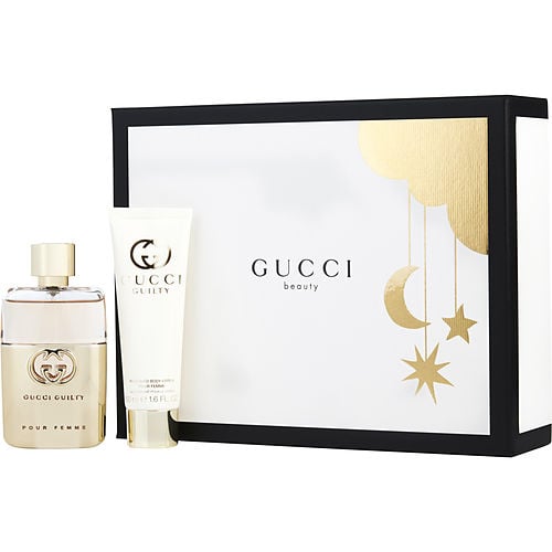 Guccigucci Guilty Pour Femmeeau De Parfum Spray 1.6 Oz & Body Lotion 1.6 Oz