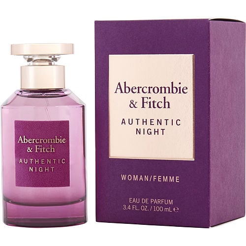 Abercrombie & Fitch Abercrombie & Fitch Authentic Night Eau De Parfum Spray 3.4 Oz