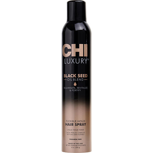 Chi Chi Luxury Black Seed Oil Flexible Hold Hairspray 10 Oz