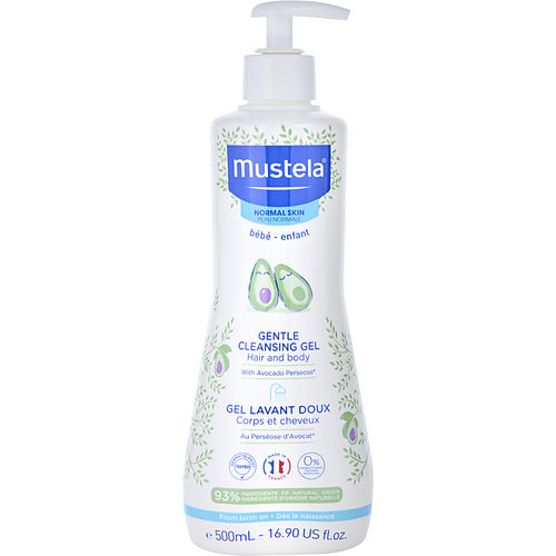 Mustelamustelababy Gentle Cleansing Gel With Avocado  --500Ml/16.9Oz