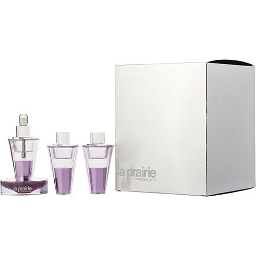 La Prairiela Prairieplatinum Rare Haute-Rejuvenation Protocol: Vials 3 X 8Ml + Dispenser + Catalyst Bottle + Stand --6Pcs