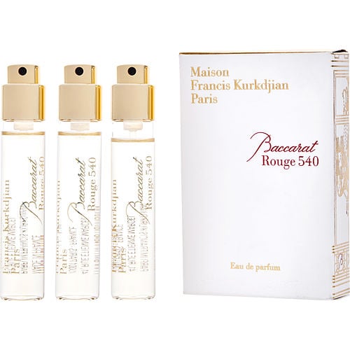 Maison Francismaison Francis Kurkdjian Baccarat Rouge 540Eau De Parfum Spray 0.37 Oz Mini X 3