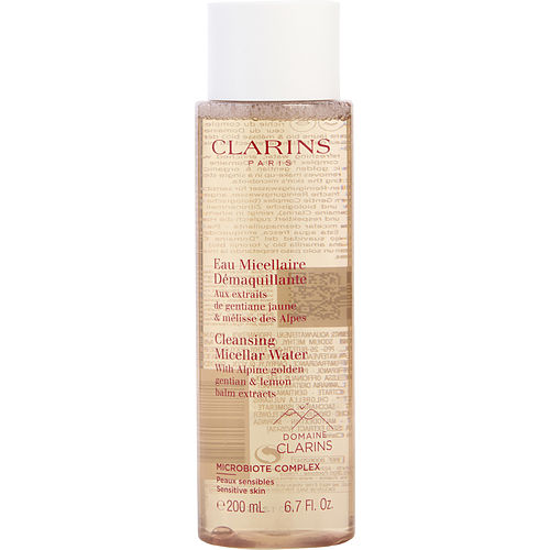 Clarins Clarins Cleansing Micellar Water With Alpine Golden Gentian & Lemon Balm Extracts - Sensitive Skin  --200Ml/6.7Oz