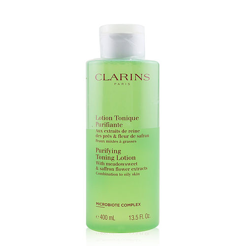 Clarinsclarinspurifying Toning Lotion With Meadowsweet & Saffron Flower Extracts - Combination To Oily Skin  --400Ml/13.5Oz