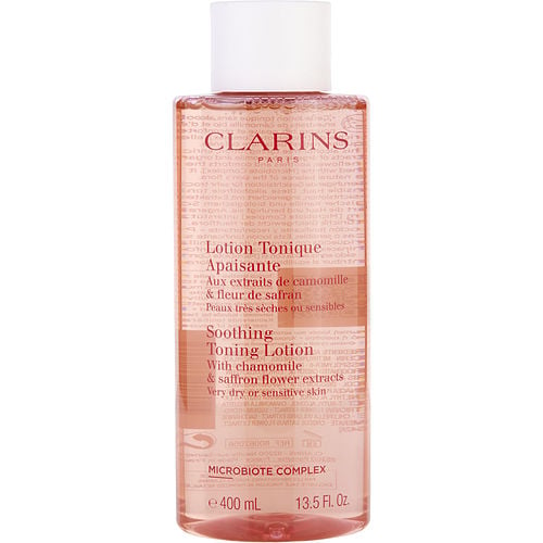 Clarins Clarins Soothing Toning Lotion With Chamomile & Saffron Flower Extracts - Very Dry Or Sensitive Skin  --400Ml/13.5Oz