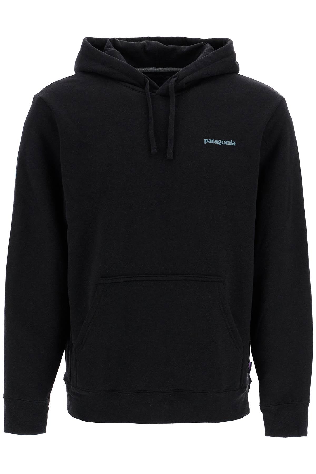 PATAGONIA hooded sweatshirt with fitz roy icon