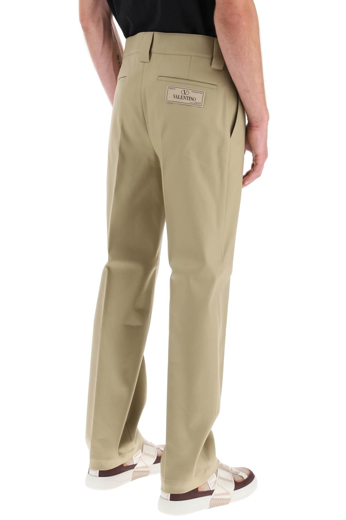 Valentino Garavani Valentino Garavani cotton chino pants