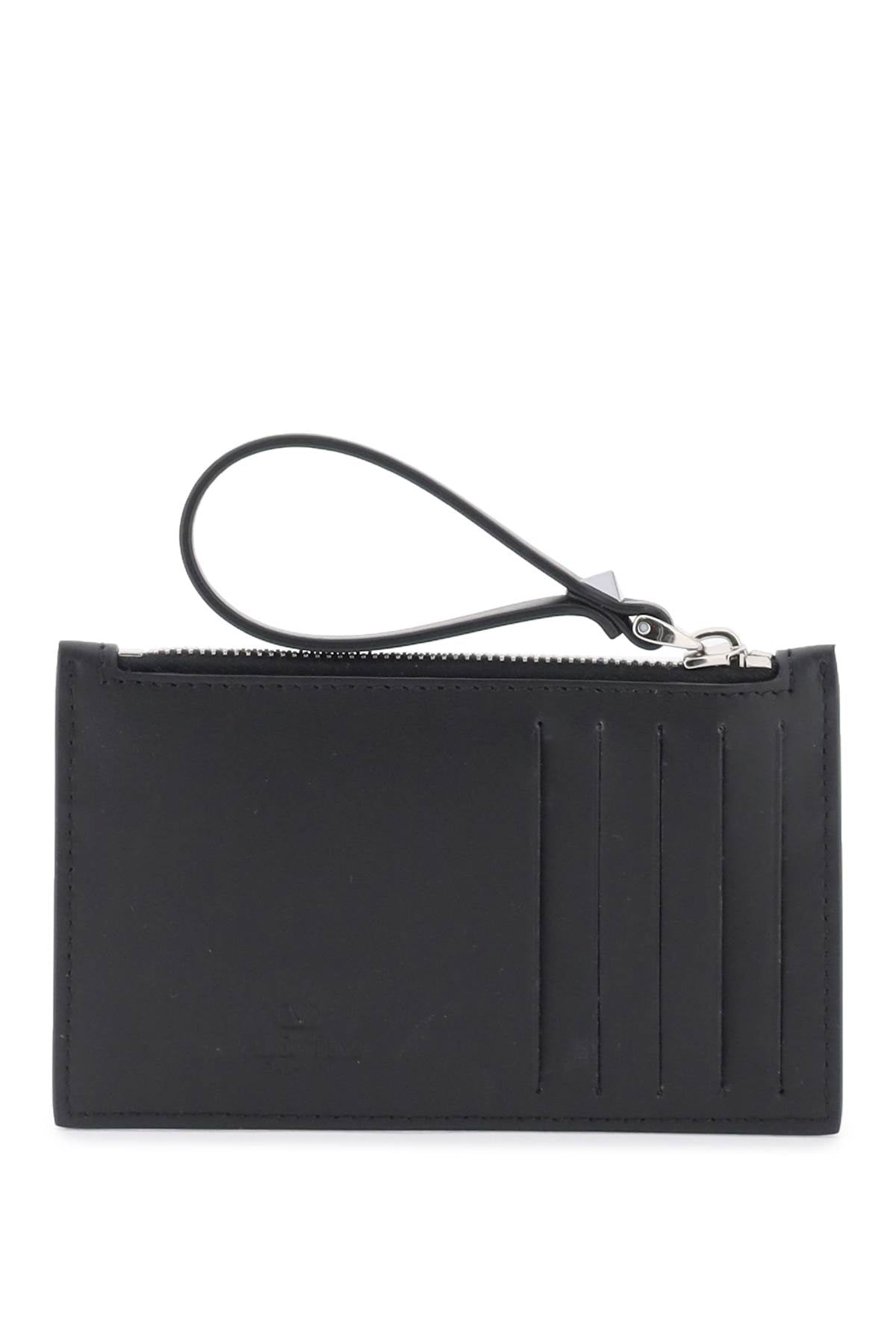 Valentino Garavani Valentino Garavani leather vltn cardholder