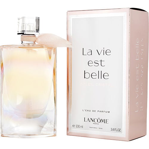 Lancomela Vie Est Belle Soleil Crystall'Eau De Parfum Spray 3.4 Oz