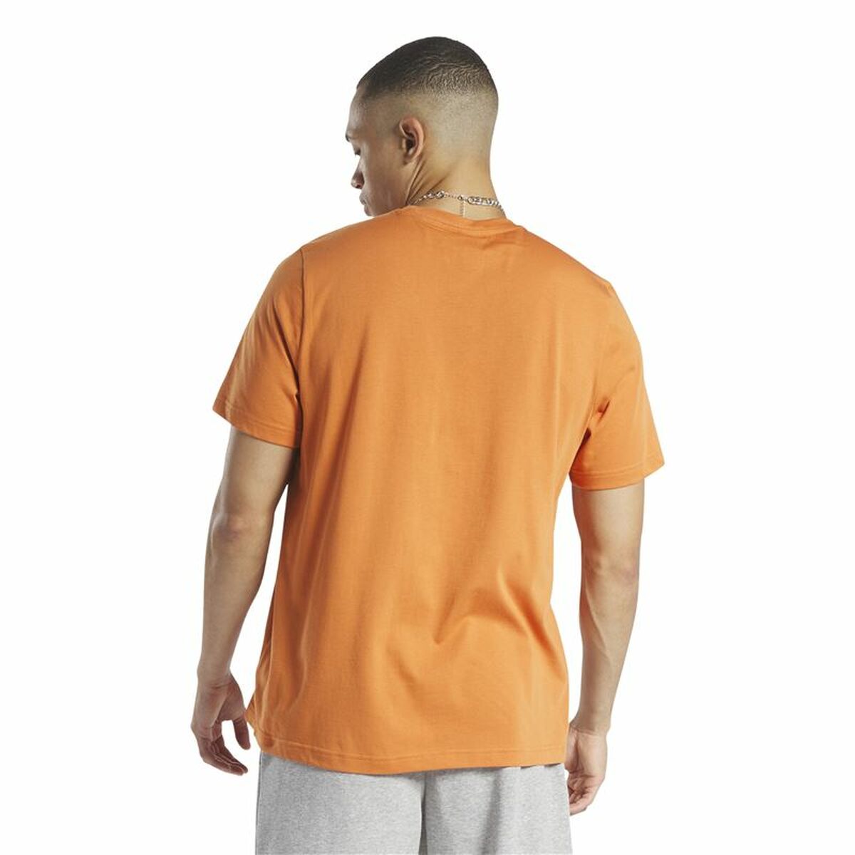 Men’s Short Sleeve T-Shirt Reebok Graphic Series Orange