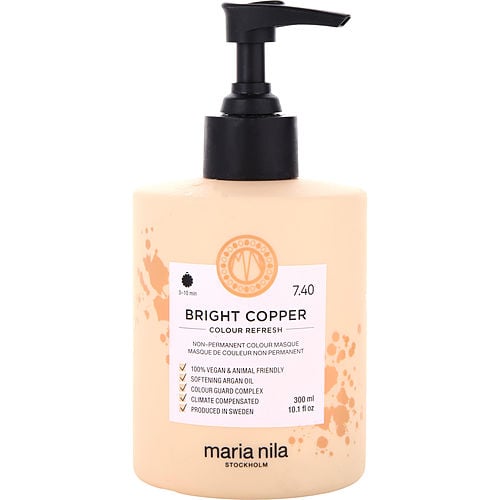 Maria Nilamaria Nilacolour Refresh Non-Permanent Colour Mask - Bright Copper 10 Oz